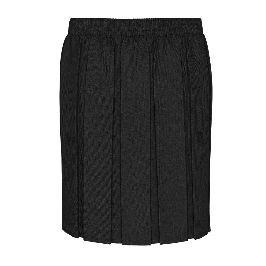 Box pleat skirt