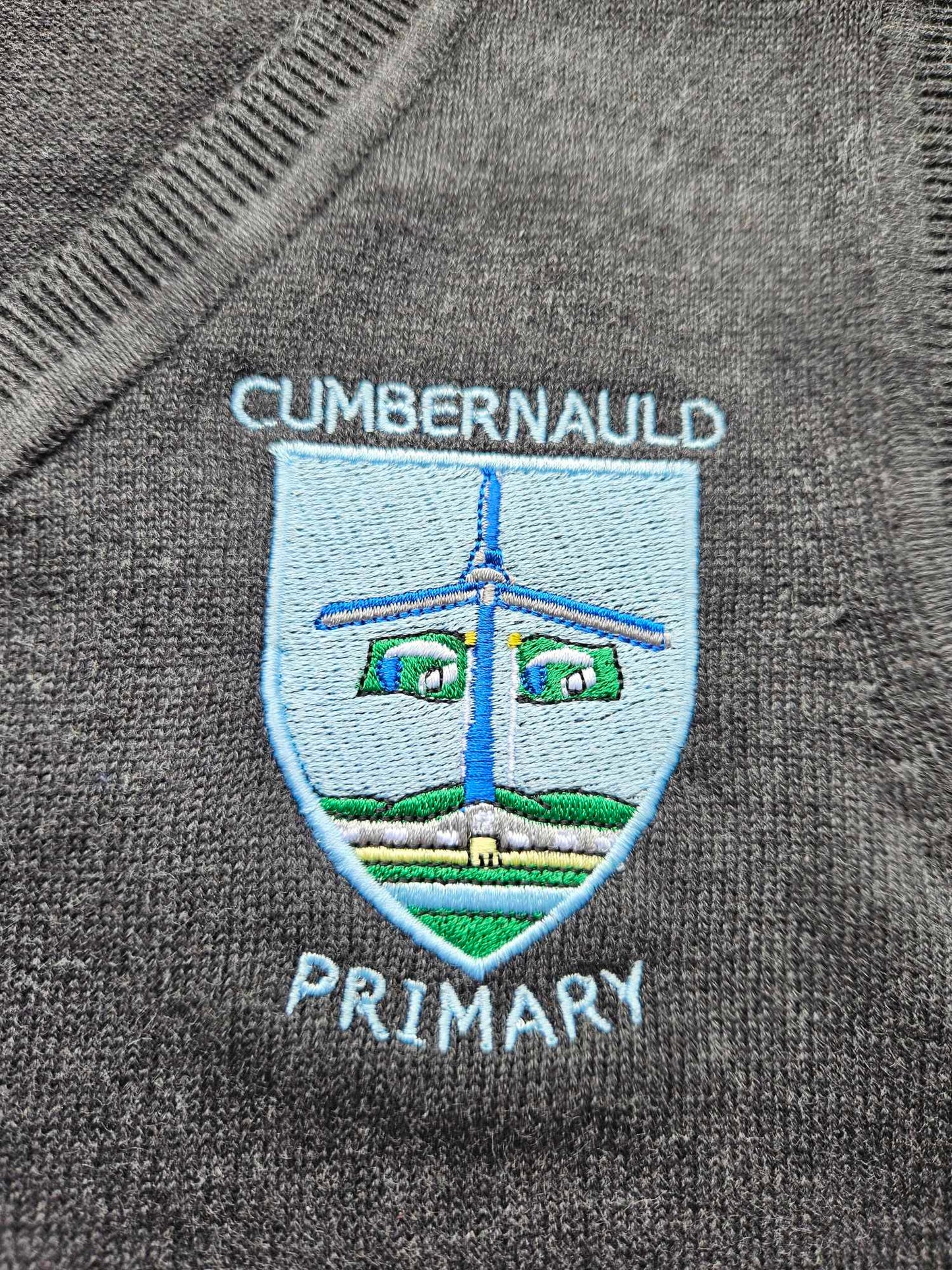 Cumbernauld primary cardigan
