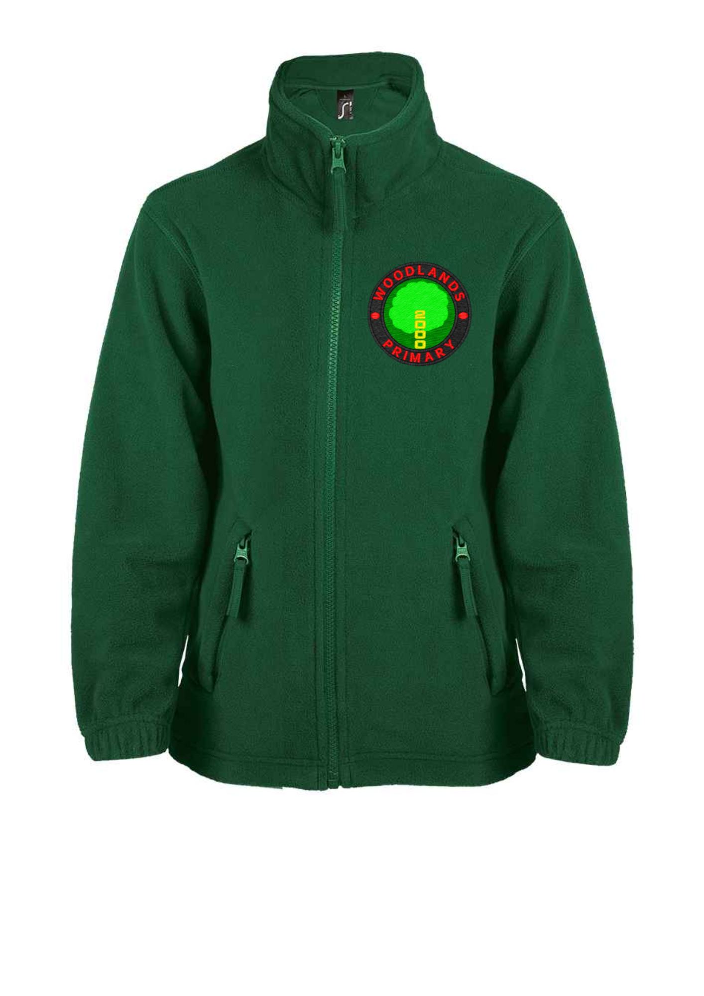 Woodlands Primary School Fleece Jacket - Main Image