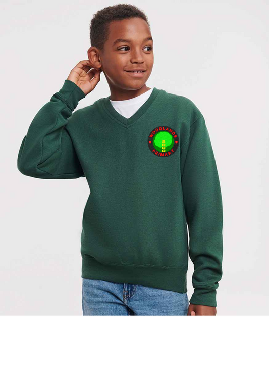 Woodlands Primary School V-Neck Sweatshirt