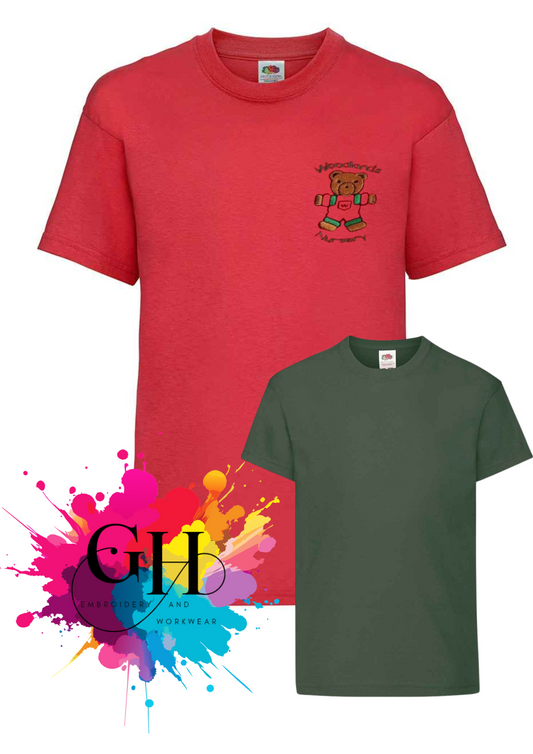 Woodlands Nursery crew neck t-shirt
