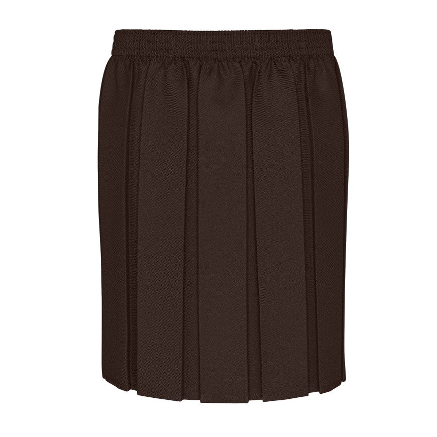 Box pleat skirt