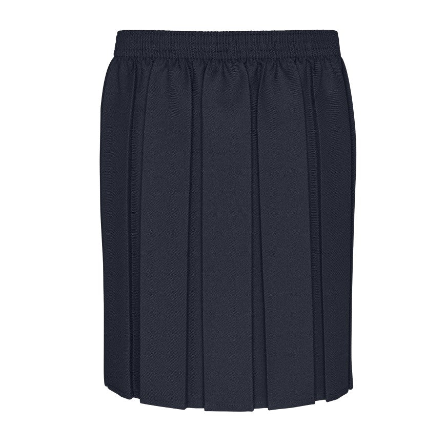 Box pleat skirt