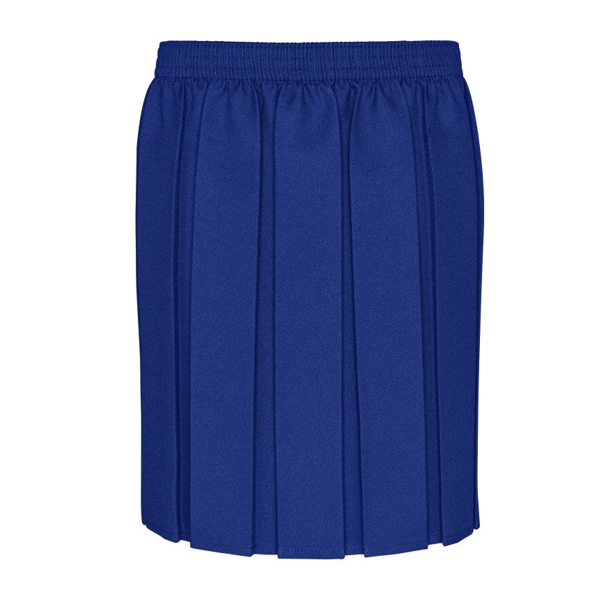 Box pleat skirt