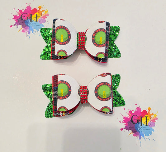 Woodlands ps glitter bows