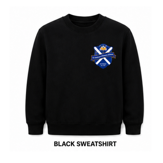 St Andrews black sweatshirt