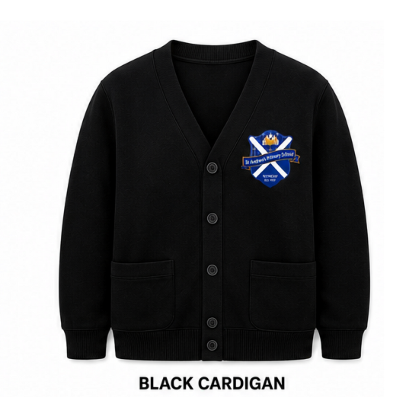 St Andrews  black cardigan