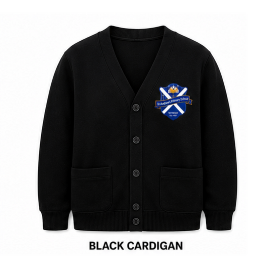 St Andrews  black cardigan